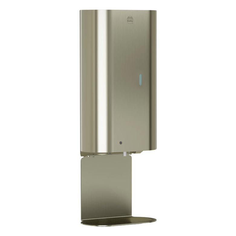 Bradley Elvari Series Automatic Foam Soap Sensor Dispenser - 40oz, Surface Mounted, Tray - 6B1-119373T-BN, Brushed Nickel