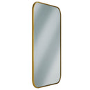Bradley Elvari (18 x 36) Frame Mirror-Stainless 18" X 36" - 7B1-0018360-BR, Brushed Brass, 18" W x 36" H