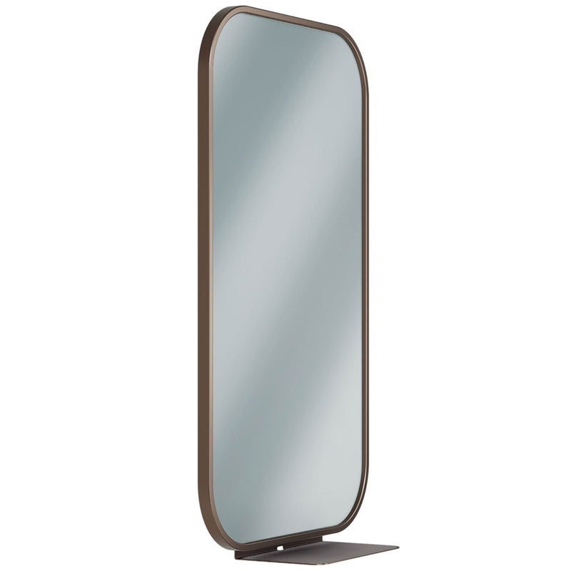 Bradley Elvari (18 x 36) Frame Mirror-Stainless w/Shelf - 7B1-2018360-BZ, Brushed Bronze, 18" W x 36" H