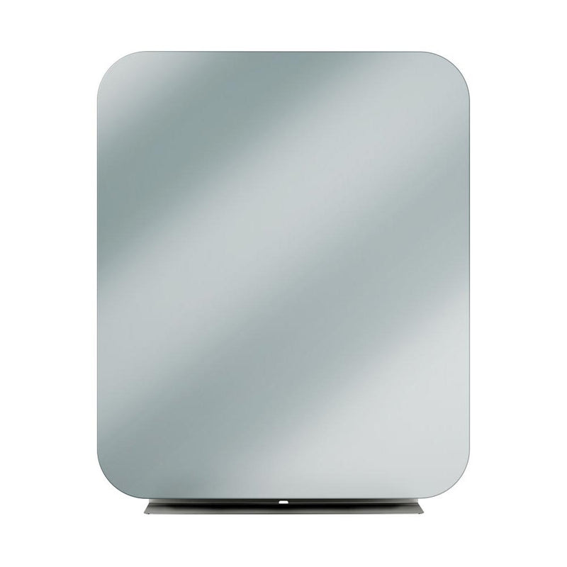 Bradley Elvari (30 x 36) Frameless Mirror w/Shelf - 7B1-3030360-BS, Brushed Stainless, 30" W x 36" H