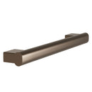 Bradley 8B1-2011800-BZ Grab Bar Oval Peened Grip 18". Brushed Bronze Electrocoat