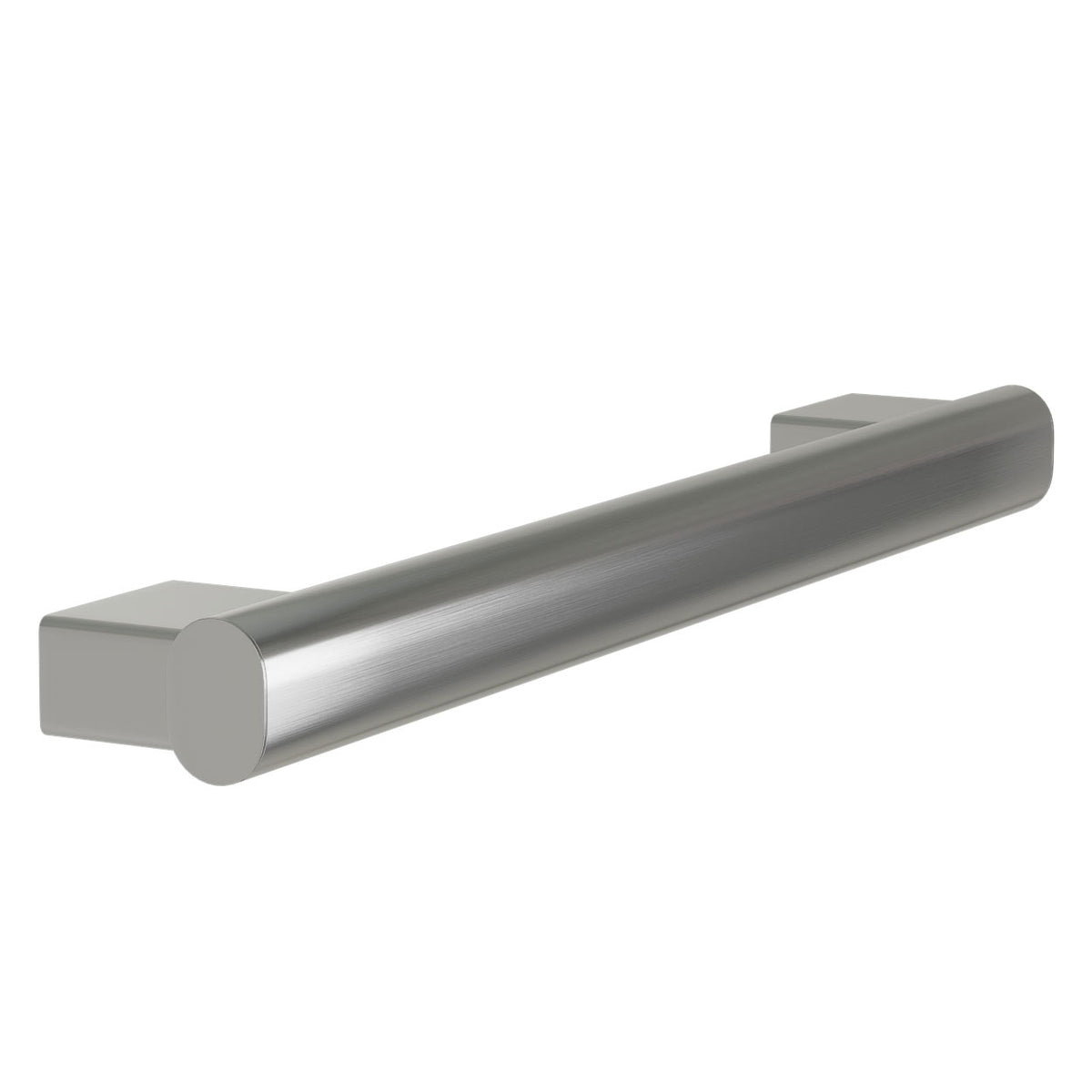 Bradley 42" Elvari Grab Bar with Hooks, Oval, Smooth, Brushed Stainless - 8B1-0014296-BS
