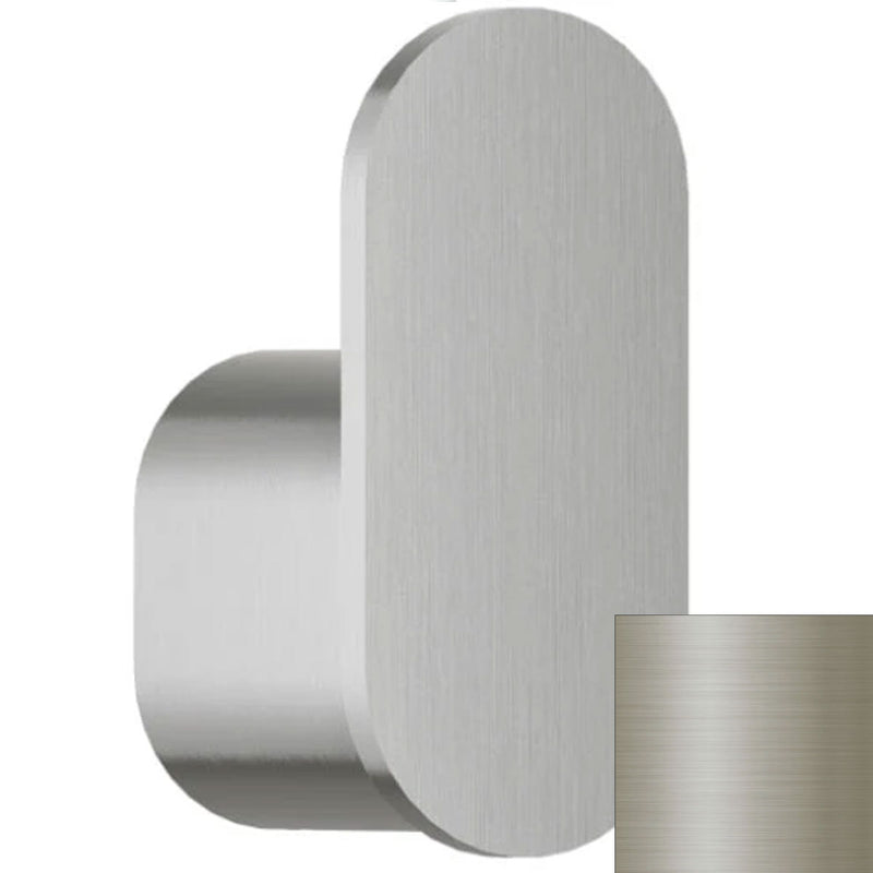 Bradley Elvari Series Robe Hook - Stainless-Surface Mounted, Single Hook - 9B1-110000-BN, Brushed Nickel