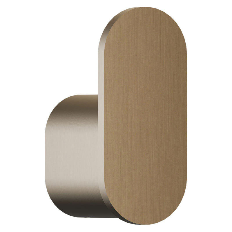 Bradley Elvari Series Robe Hook - Stainless-Surface Mounted, Single Hook - 9B1-110000-BZ, Brushed Bronze