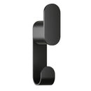 Bradley Elvari Series Robe Hook - Stainless-Surface Mounted, Double Hook - 9B1-110200-BB, Brushed Black