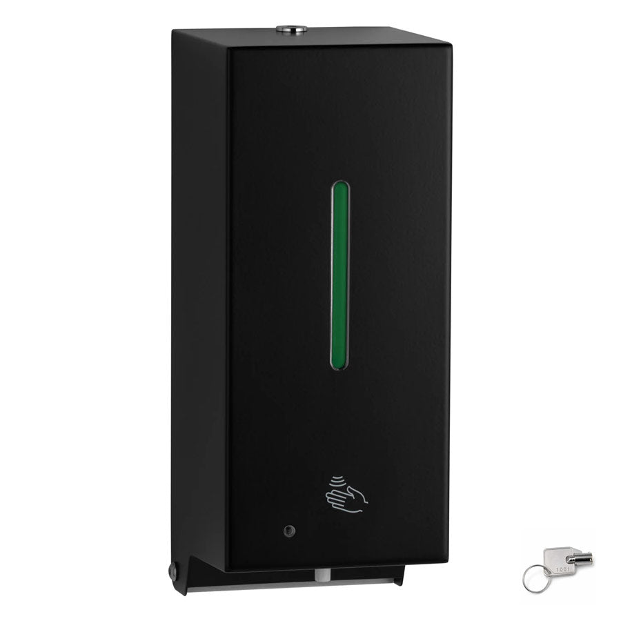 Bobrick B-2013.MBLK Automatic Wall-Mounted Foam Soap Dispenser, 27-fl. Oz, Matte Black