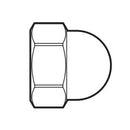 Bobrick DuraLine Phenolic Partitions Nut, Acorn - 1000133