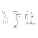 Bobrick DuraLine Phenolic Partitions J and L Hinge Packet - 1040 - 230
