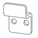 Bobrick DuraLine Phenolic Partitions Occupancy Indicator Latch - 1002612