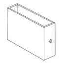 Bobrick Metro Plastic Laminate Partitions Pilaster Shoe 4" - 1552 Series - 1002176