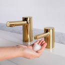 Bobrick B-900 Fino Top-Fill Foam Soap Dispenser - Brushed Brass (Cylindrical Style)