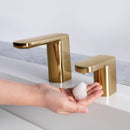 Bobrick B-960 Fino Top-Fill Foam Soap Dispenser - Brushed Brass (Streamlined Style)