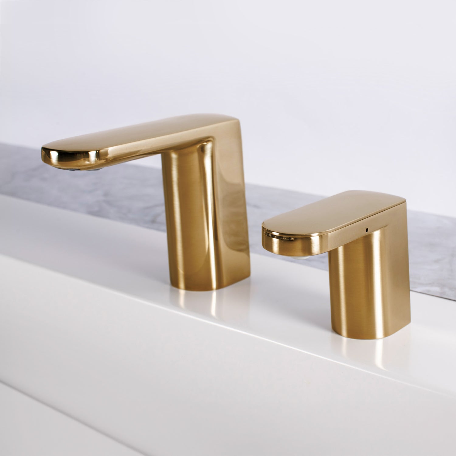 Bobrick B-960 Fino Top-Fill Foam Soap Dispenser - Brushed Brass (Streamlined Style)