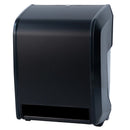 Palmer Fixture TD0264-02 Economy Touchless Roll Towel Dispenser w/ Butler Feature - Matte Black (Durable Plastic Construction)