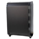 Palmer Fixture TD0189-02 Multi-Fold / C-Fold Towel Dispenser - Matte Black (Durable Plastic Construction)