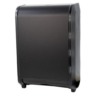 Palmer Fixture TD0189-02 Multi-Fold / C-Fold Towel Dispenser - Matte Black (Durable Plastic Construction)