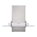 Bradley 9989-000000 Universal Changing Table – Stainless Steel, Surface/Floor Mounted, Auto-Retracting Safety Feature