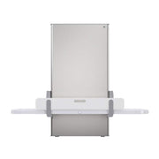 Bradley 9989-000000 Universal Changing Table – Stainless Steel, Surface/Floor Mounted, Auto-Retracting Safety Feature