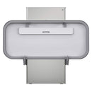Bradley 9989-000000 Universal Changing Table – Stainless Steel, Surface/Floor Mounted, Auto-Retracting Safety Feature
