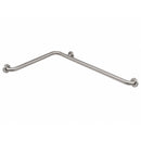 Bradley 8120-0581830 18” x 30” Two-Wall Corner Grab Bar, 1-1/2” Diameter, Satin Stainless Steel