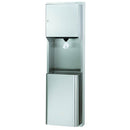 Bradley 236-000000 Towel / Waste  -12 Gal Waste Receptacle Recessed Satin Stainless Steel