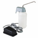 Bradley 6843-000000 Foot Operated Soap Dispenser - 32 oz. Liquid Soap - 9" Spout Rotates 180°