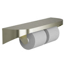Bradley 5B2-110089-BN Toilet Tissue Dispenser- With Shelf. Brushed Nickel Electrocoat