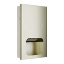 Bradley Elvari Recessed Medium Paper Towel Dispenser-Brushed Nickel - 2B1-000000-BN