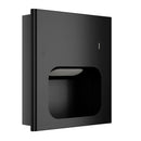 Bradley Elvari Recessed Small Paper Towel Dispenser-Brushed Black - 2B1-003400-BB