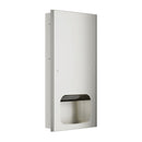Bradley Elvari Recessed Large Paper Towel Dispenser-Brushed Stainless Steel - 2B1-003600-BS