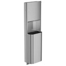 Bradley Elvari Paper Towel & Waste Receptacle, Recessed Paper Towel & Waste Receptacle, Medium Capacity - 2B5-000000