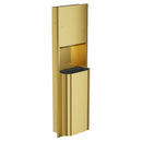 Bradley Elvari Recessed Paper Towel & Waste Receptacle, Large Capacity, Brushed Brass - 2B5-003600-BR