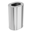 Bradley Elvari Covered Freestanding Waste Receptacle, 21 Gallon - 3B1-113800