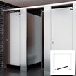 Accurate Toilet Partition, Stainless Steel, 1 ADA Compartment 60-1/2