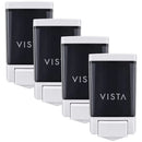 VISTA SD1008 Commercial Soap Dispenser 4-Pack - four wall-mounted bulk liquid soap dispensers