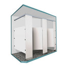 Inpro Floor-Mounted Overhead-Braced Toilet Partitions