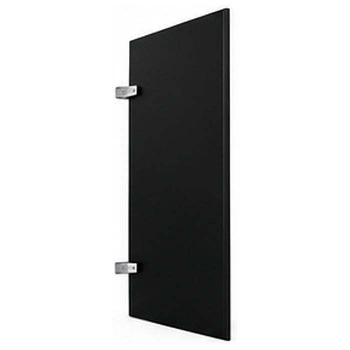 Hadrian 520118 powder coated metal urinal screen 18 x 48 in Black (510)