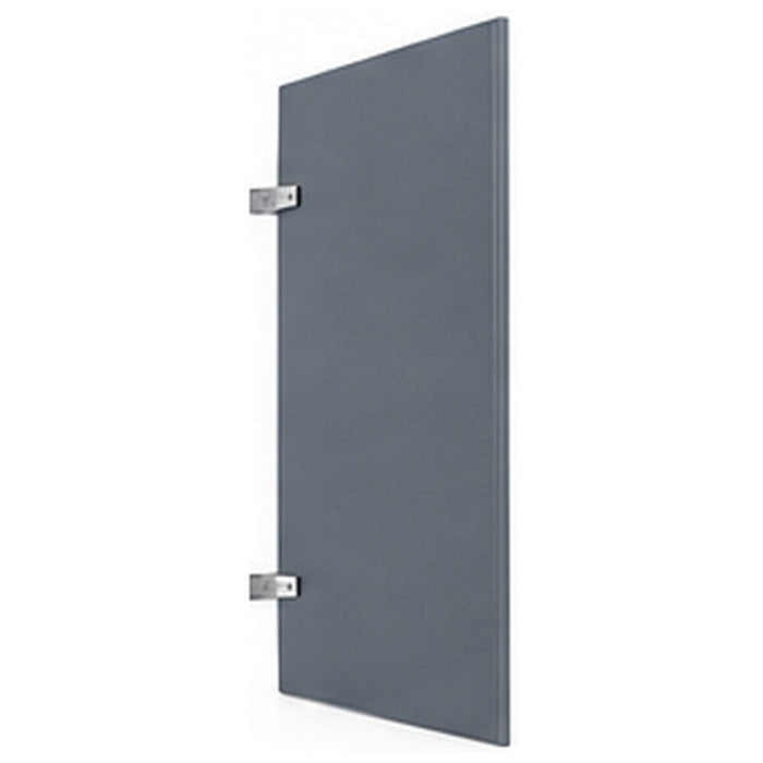 Hadrian 520118 powder coated metal urinal screen 18 x 48 in Cast Iron Metallic (814)