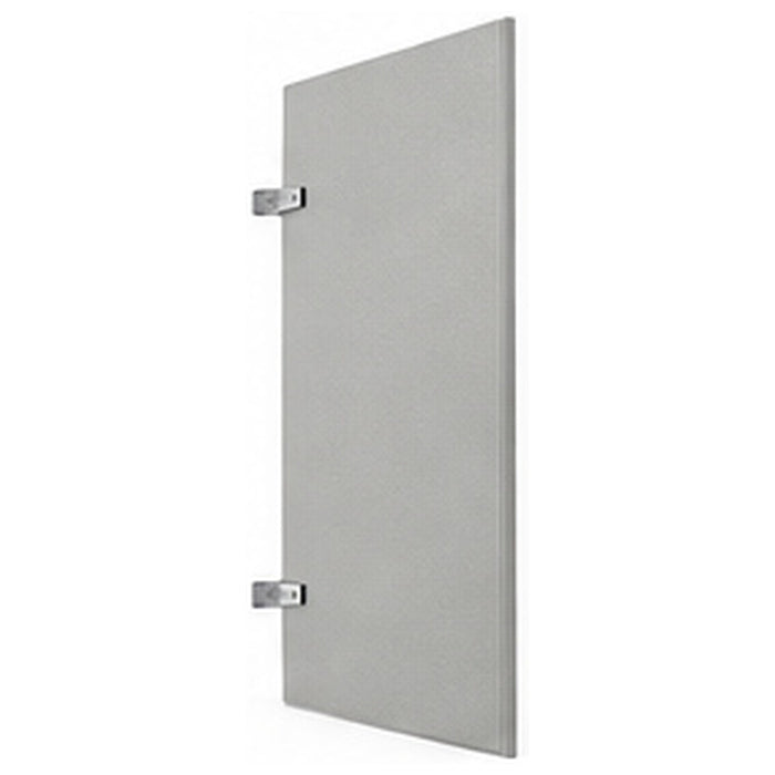 Hadrian 520118 powder coated metal urinal screen 18 x 48 in Nickel Metallic (831)