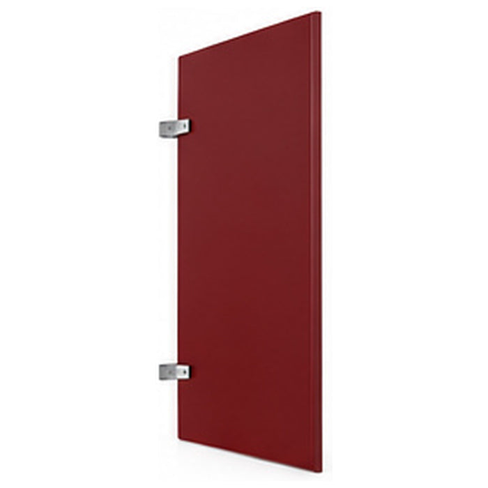 Hadrian 520118 powder coated metal urinal screen 18 x 48 in Ruby Red (576)