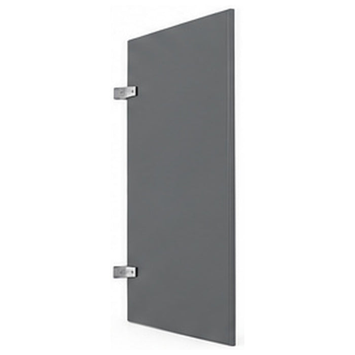 Hadrian 520118 powder coated metal urinal screen 18 x 48 in Slate (621)