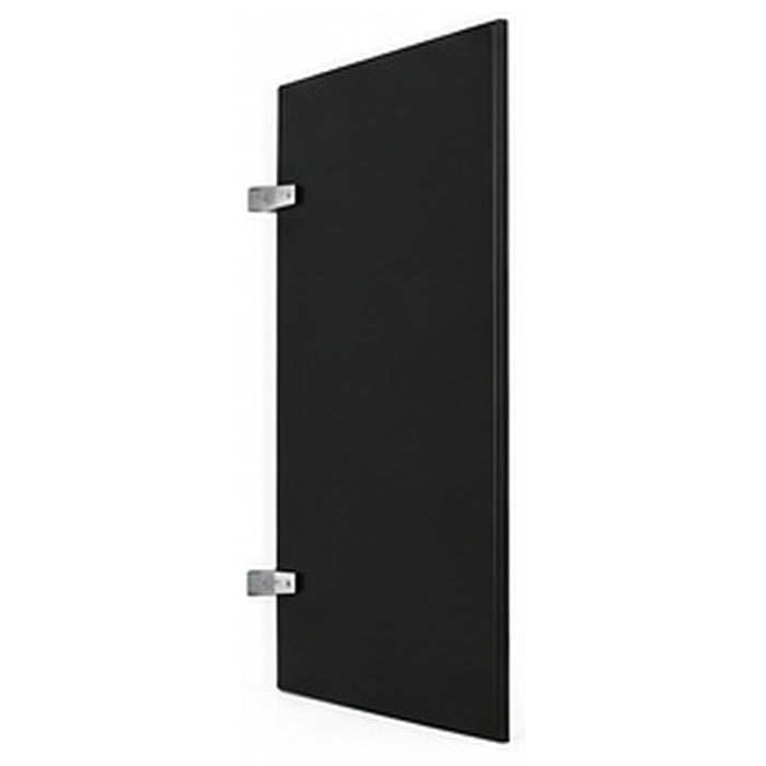 Hadrian 520118 powder coated metal urinal screen 18 x 48 in Tricorn Black (833)