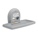 Koala Kare KB300-01SS Horizontal Baby Changing Station, Surface-Mounted, Grey with Stainless Steel Veneer (Formerly Koala Kare KB200-01SS)