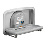 Koala Kare KB310-SSRE Horizontal Stainless Steel Recessed-Mounted Baby Changing Station
