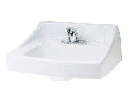 Toto Commercial Wall-Hung Lavatory 8" Faucet Centers  - LT307R.8