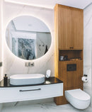 Meek Mirrors Round Sidelit Halo LED Mirror 32" - ML5100RW 32