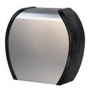 Palmer Fixture RD0056-09 Single 9" Jumbo Toilet Paper Dispenser - Brushed Stainless Steel (Durable Plastic Construction)