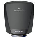World Dryer S-762A Sanitize+Dry Automatic Sanitizing Hand Dryer, Cold Plasma, Aluminum, Two-Tone Black