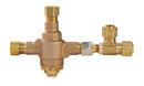 Bradley S59-4100BY Navigator Thermostatic Mixing Valve With 3 / 8" Compression Cold Side Bypass Thermostatic Mixing Valve