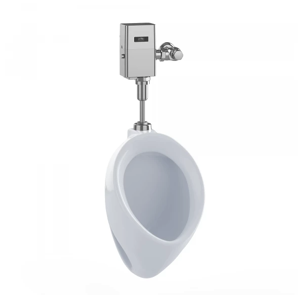 Toto Commercial Washout High Efficiency Urinal, 0.5 Gpf, Top Spud - Compact - UT104E